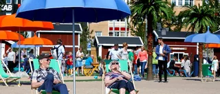 Det blir en sandstrand i år också