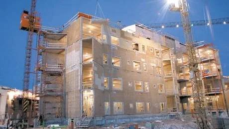 BÖRJA BYGG. Regeringen hoppas att Boverkets utredning ska visa vilka svårigheter som finns  i att komma igång med bostadsbyggandet i gruvkommunerna.Foto: Roland S Lundström