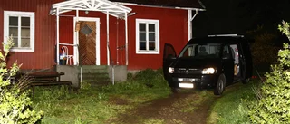 Brand i huset där brunnsmordet skedde