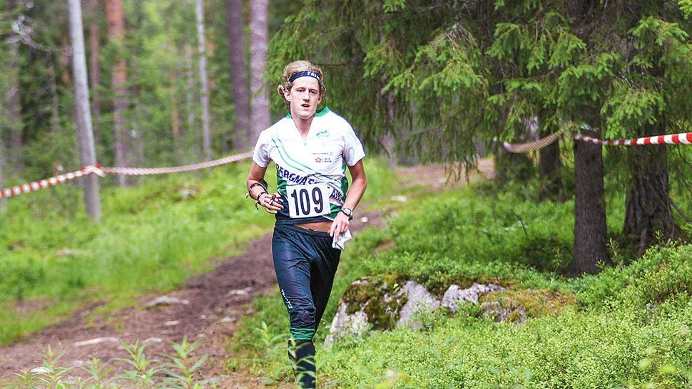 Vinnaren. Gunnar Holmgren hittade till DM-guldet.