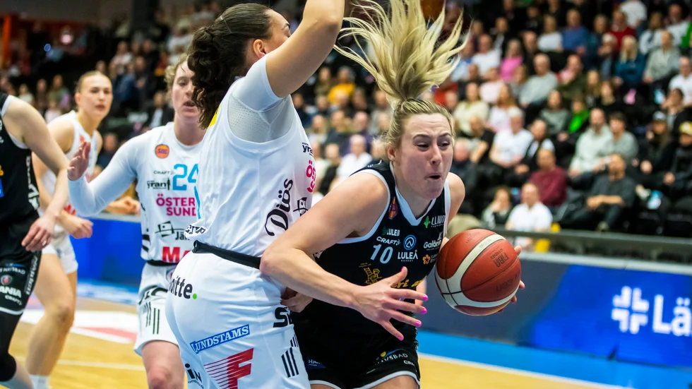 Luleå Basket- Östersund. Mehryn Kraker