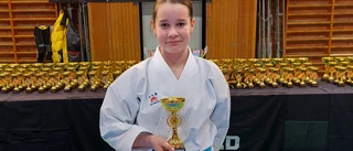 Silver till Leila – nu väntar NM i karate