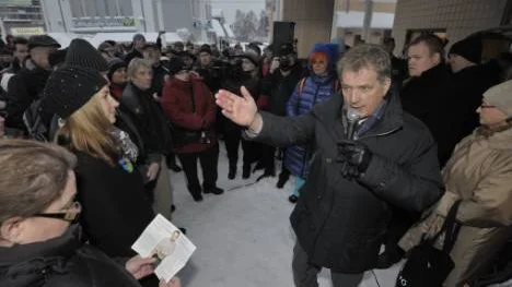 Samlingspartiets Sauli Niinistö är favorittippad inför söndagens finska presidentval.