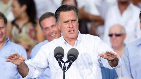 Republikanernas presidentkandidat Mitt Romney har haft svårt att få något "drag under galoscherna".