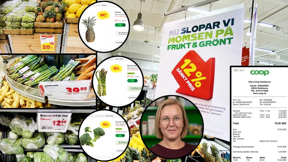 "I måndags så hade vi ett systemfel i Eskilstuna som gjorde att kampanjen var felaktigt aktiverad för styckvaror men som sen kom i gång igen på tisdagen. Det var ett lokalt problem. Det var endast i måndags och efter det ska det fungera", säger Therese Knapp, pressekreterare på Coop.