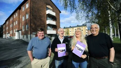 Många glada minnen. Bernt "Tjalle" Häggbom, Torbjörn Åström, Birgitta Buska och Esko Sandberg har alla anknytning till Örnäset på olika sätt och tillsammans har de skrivit en bok om tillkomsten av bostadsområdet. Boken innehåller ett digert material med foton, minnen, intervjuer, gamla tidningsartiklar, kartor och levnadsöden från Örnäset.