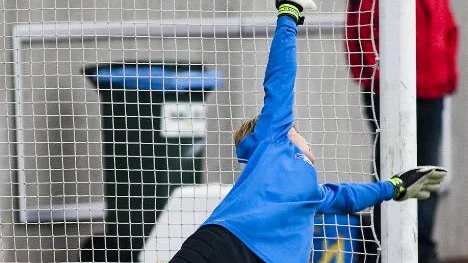 Bodens målvakt Niclas Ståhl var chanslös på Johan Zingmarks straff.
