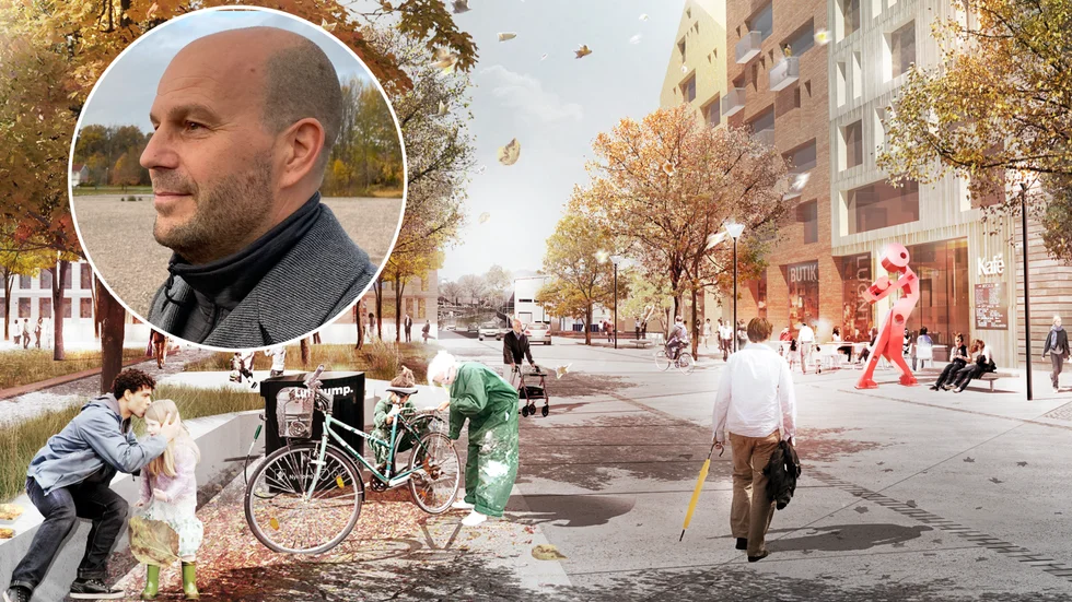 "Det finns få områden kvar med så bra förutsättningar" säger Ronny Åberg, projektledare inom Nyköpings kommun, om Tessin. 