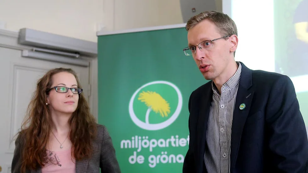 Evelina Alsén och Nils Hillerbrand blir Miljöpartiets kommunalråd de närmsta fyra åren.