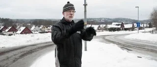 Ragne såg varg i Krokek