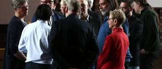 Oppositionen markerade med röstprotest