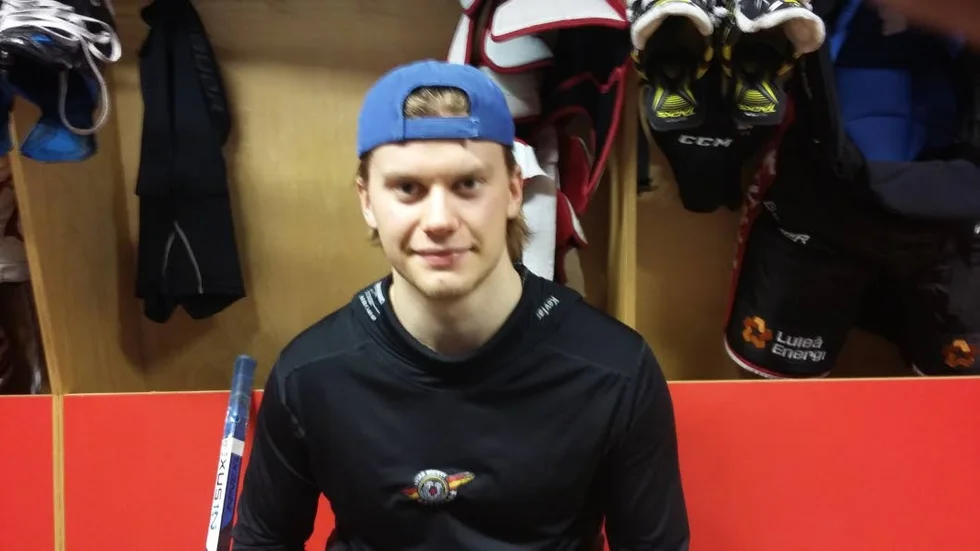 Viktor Grahn, från Piteå, hoppas ta en ordinarie tröja i Luleå Hockey.
