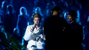 15-årige svensken Anton Abele hyllades av MTV för sin kampanj mot det meningslösa gatuvåldet.
Foto: Jessica Gow/Scanpix