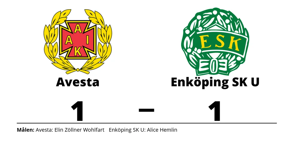 Avesta AIK spelade lika mot Enköpings SK UK