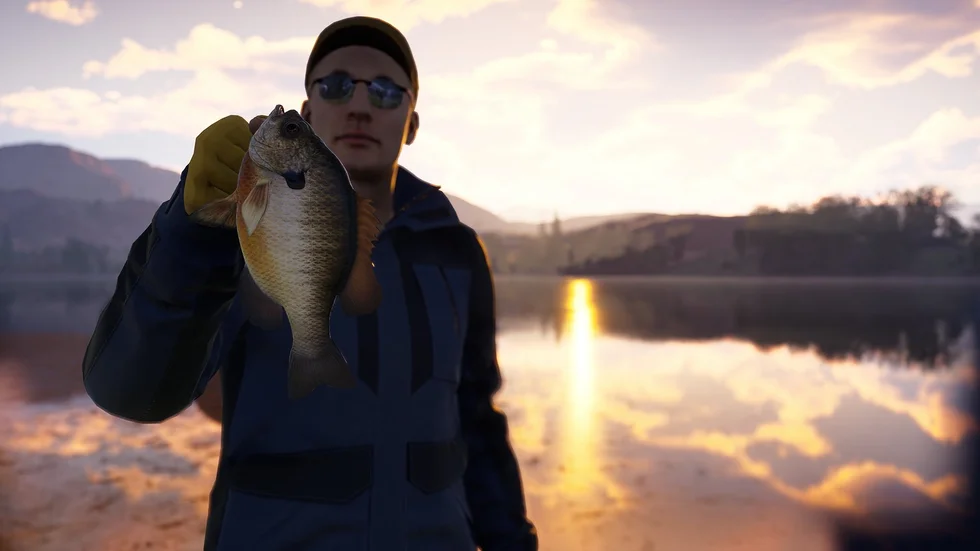 Det är mycket som ska klaffa innan en fisk slutligen ska nappa. Men även en amatör ska kunna få hugg i den svenskutvecklade fiskesimulatorn "The angler". Pressbild.