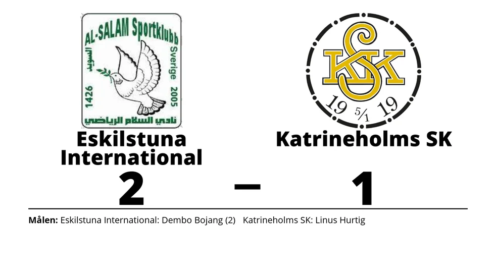 Eskilstuna International SK vann mot Katrineholms SK FK