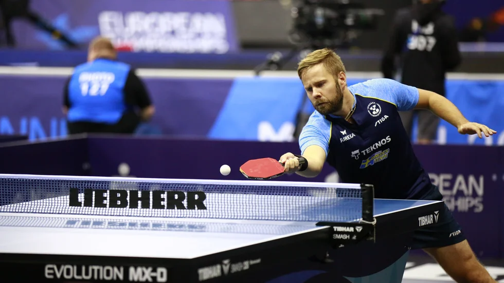 Jon Persson har testats positivt för covid-19 och missar lag-VM i Chengdu, Kina. Arkivbild.