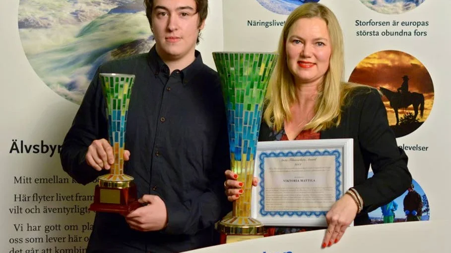 Stefan Heouita fick ta emot pris som årets rookie och Viktoria Mattila tilldelades vandringspriset Arctic Filmworkers Award.
