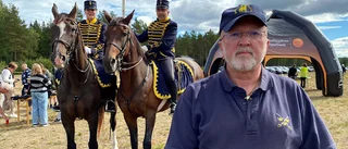 Smålands husarer intog Västervik på lördagen: "Kavalleriet var dåtidens stridsvagn"