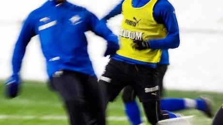 Frisk och skadefri. IFK:s moldav Petru Racu ser fram mot en spännande säsong i allsvenskan. Fjolåret blev inte riktigt vad han förväntat sig.        Foto: Robert Svensson