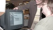 Det nya datasystemet på biblioteket är nu installerat.
FOTO: TITTI OLOVSSON