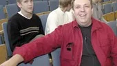 Robban Zetterberg informerade i går på Bergska inför kyrkovalet.
FOTO: TITTI OLOVSSON