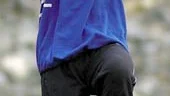Jaa! skriker Balázs Rabóczki och plockar ner inlägget. I går gjorde ungraren sin andra fotbollsträning med sitt nya lag, IFK Norrköping.
FOTO: ROBERT SVENSSON