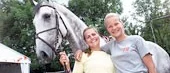 Malin och Helena fick träna - I 90 sekunder