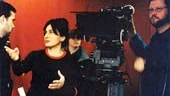 Filmen Hus i helvete spelades in i Trollhättan i våras. Susan Taslimi regisserar, bland skådespelarna finns bland annat Melinda Kinnaman.	       FOTO: ROBERT NYSTRÖM