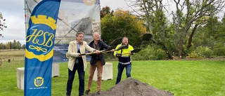 Nu är det efterfrågade bostadsbygget igång  