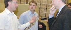 Perssons samordningsminster på besök i Norrköping