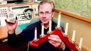 Per Svensson ger goda råd om hur vi ska lysa upp julen säkert. 
FOTO: TITTI OLOVSSON
