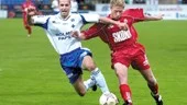 Dawid Banaczek hinner inte fram precis som IFK som förlorade med 21 mot Frölunda hemma på Idrottsparken inför 6505 åskådarte.
FOTO: NICLAS SANDBERG
