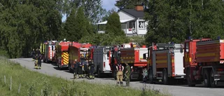 Brandmän från länet i unik insats