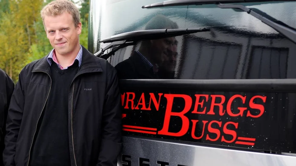 Linus Granberg, vd Granbergs buss. (Arkivbild)