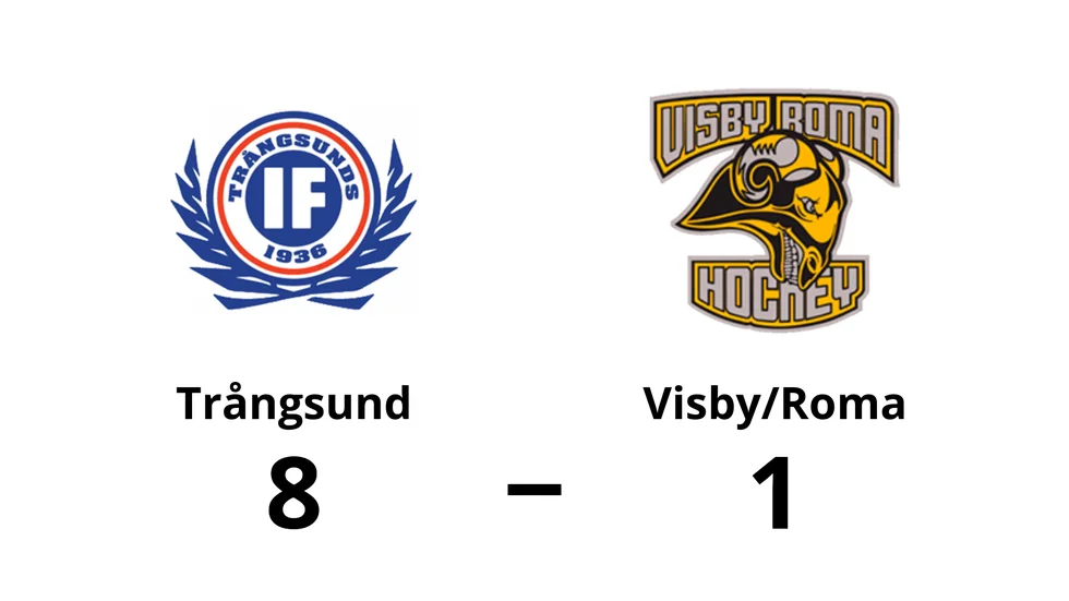 Trångsunds IF vann mot Visby/Roma HK