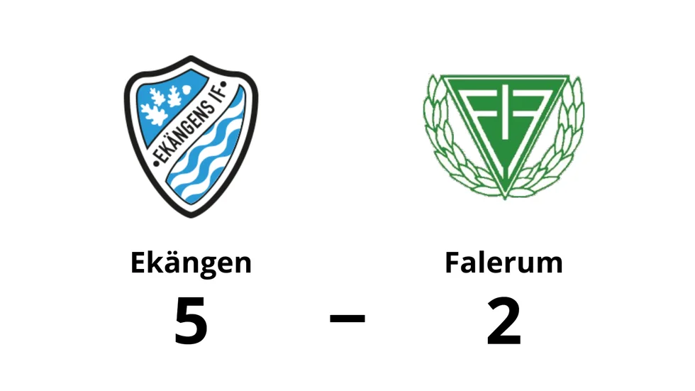 Ekängens IF vann mot Falerums IF