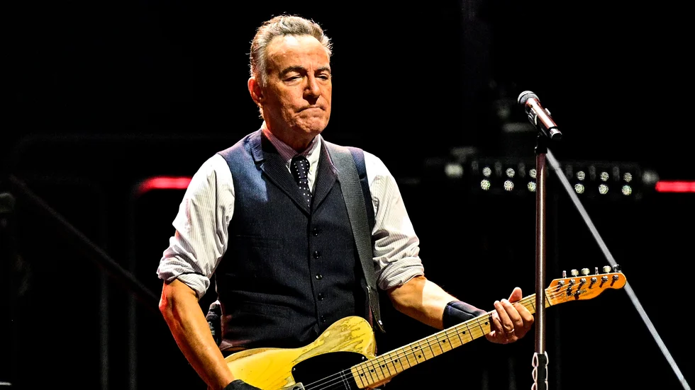Bruce Springsteen spelade i Solna i fjol. Men han väljer bort Sverige nästa år. Arkivbild.