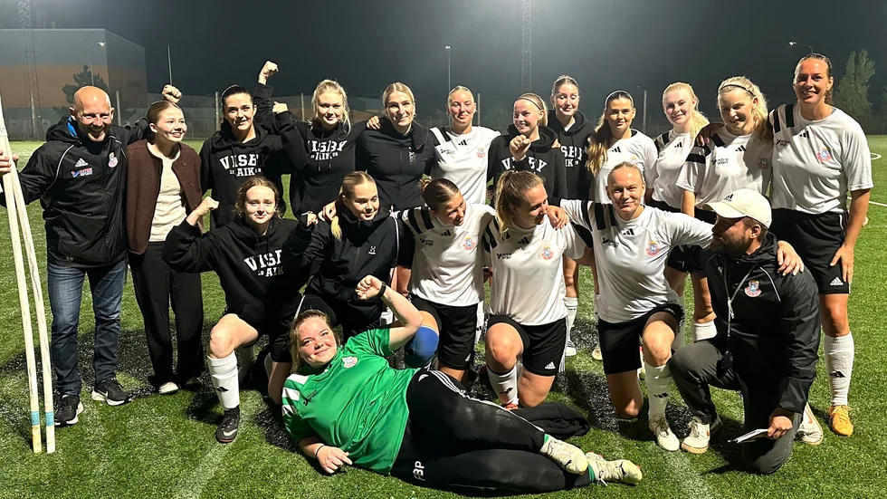 Visby AIK slutade tvåa i Gotlandsfyran och fick som bästa A-lag chansen att gå upp i divsion 3.