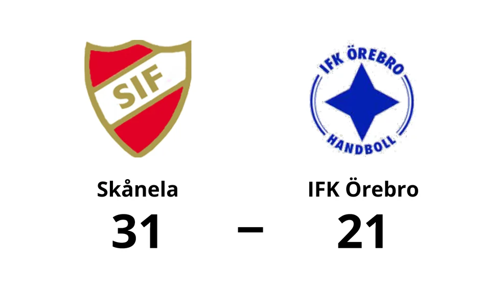 Skånela vann mot IFK Örebro