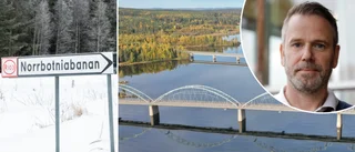 Trafikverket: Därför kan Norrbotniabanan inte gå till flygplatsen