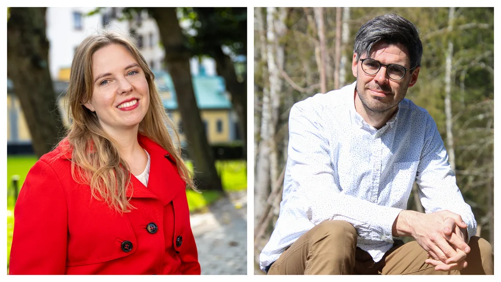 Ida Ölmedal och Joel Halldorf kommer till Babettes i Linköping: "Böcker som brinner, litteratur som glöder: En kväll om fria och fängslande ord".