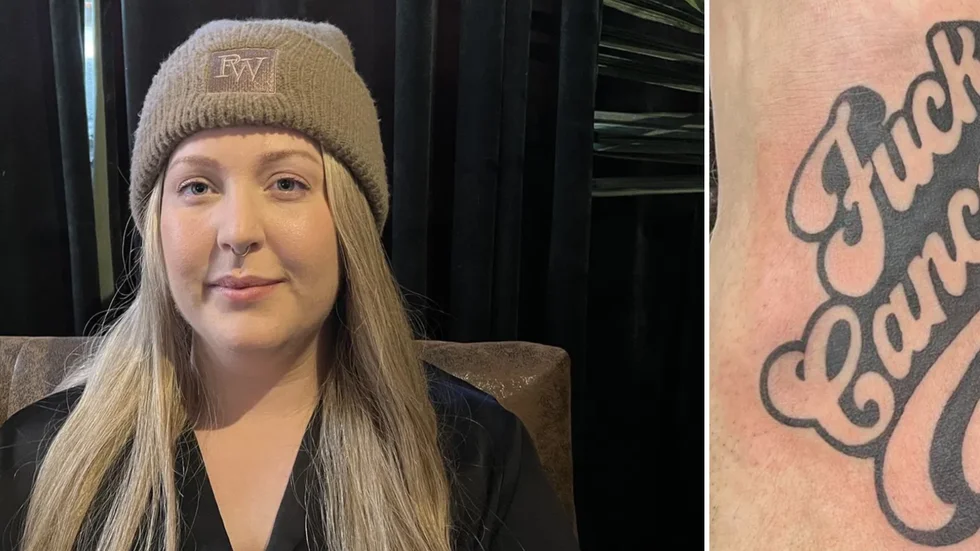 Isabella Palmqvist, 31 Opererade bort brösten Drop in tatuering