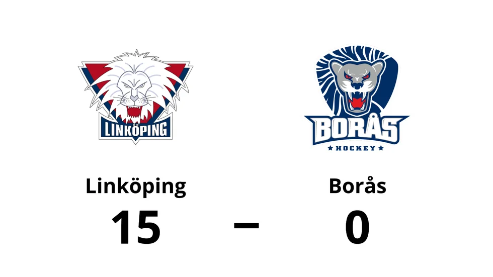 Linköpings HC - NB vann mot Borås HC