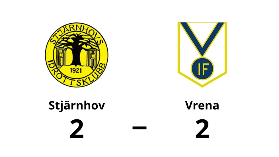 Stjärnhovs IK spelade lika mot Vrena IF