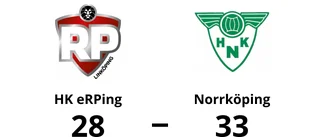 Norrköping tog hem segern mot HK eRPing på bortaplan