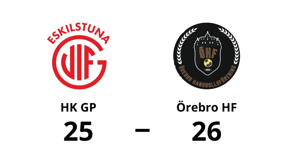 HK GP förlorade mot Örebro HF