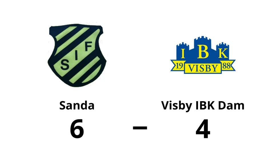 Sanda IF vann mot Visby IBK Dam