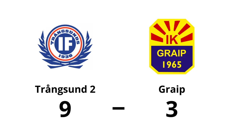 Trångsunds IF 2 vann mot IK Graip