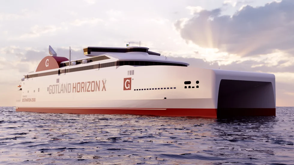 Det tog flera år att lägga beställningen och det kommer att dröja ett tag innan Gotland Horizon X börjar trafikera Östersjön. 